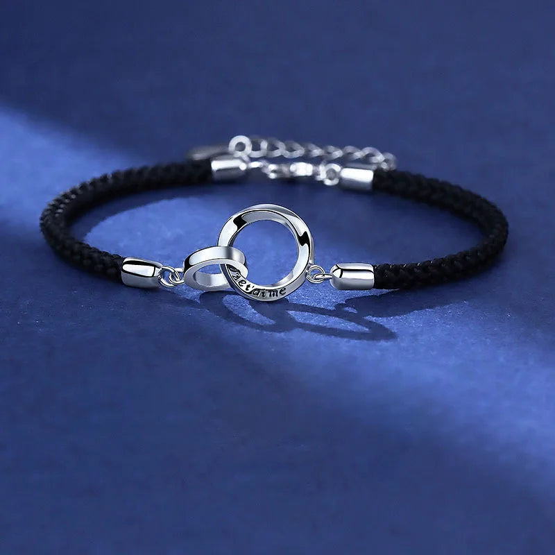 Pulseras para Parejas Románticas Pulsera de eslabones hombre