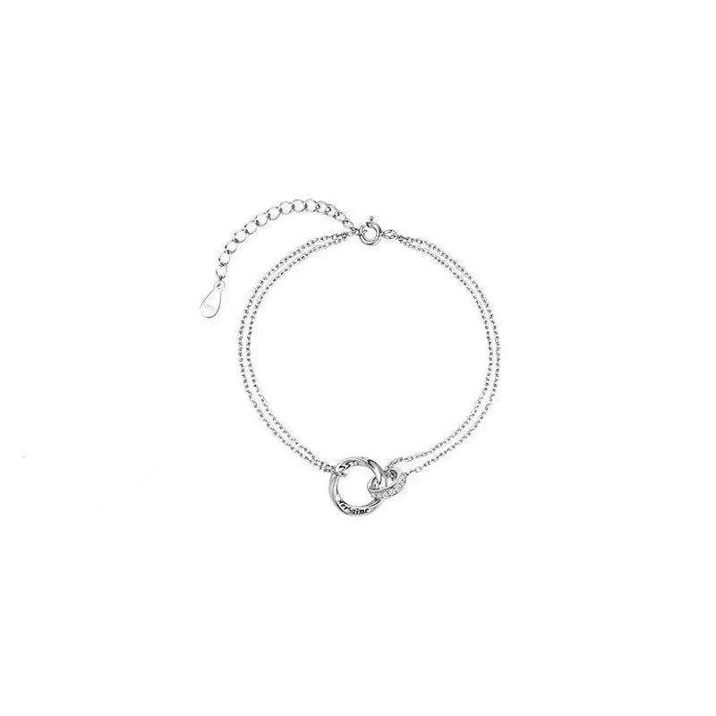 Pulseras para Parejas Románticas Pulsera de eslabones mujer