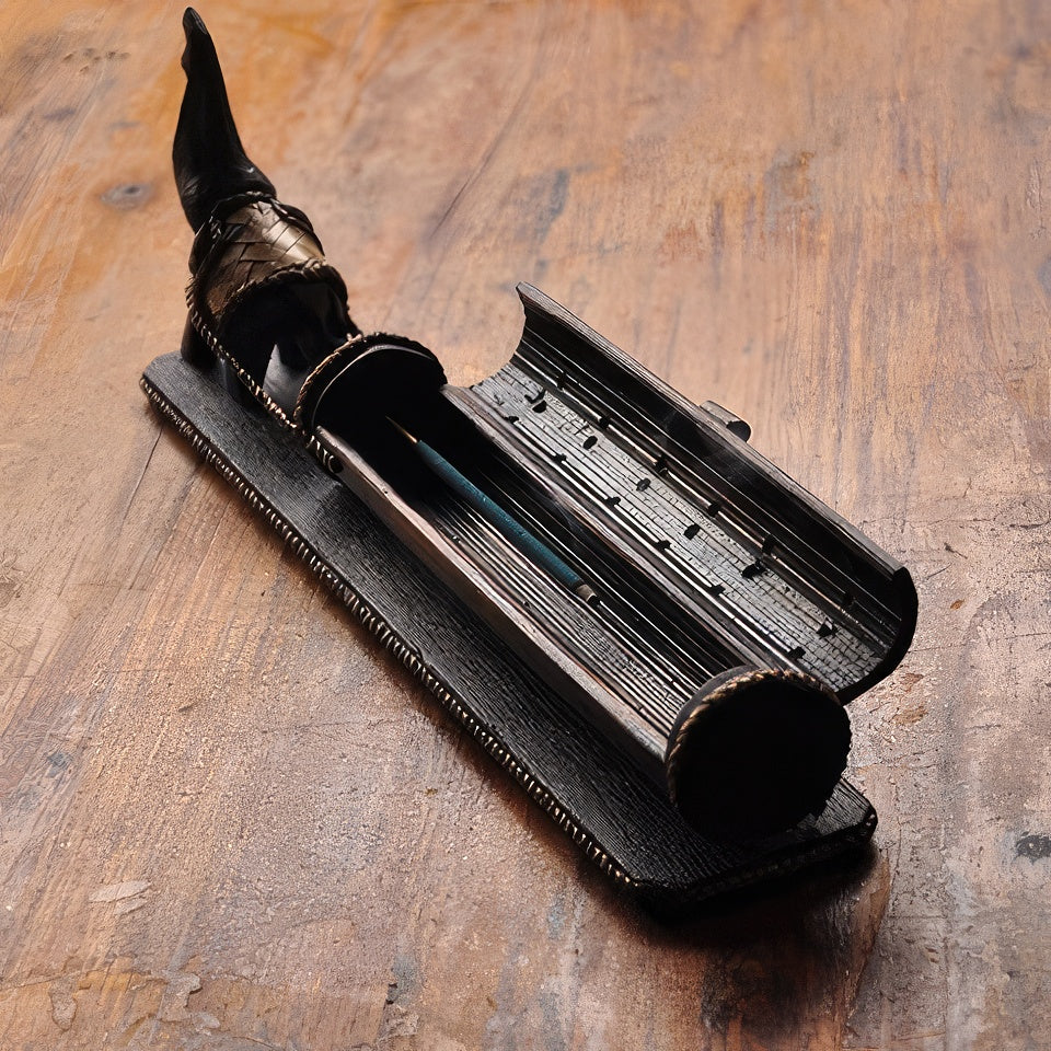 Quemador de incienso de madera 