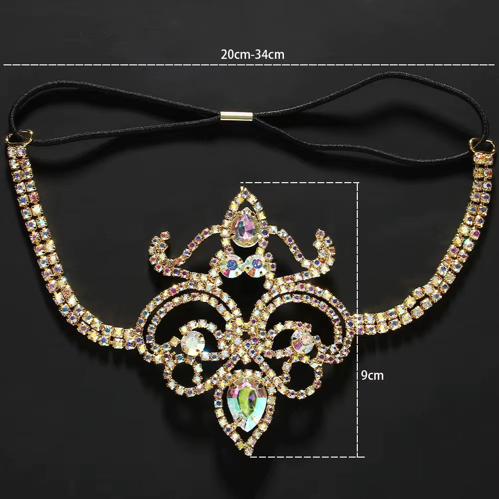 Cadena de muslo de color - joya de pierna para mujer