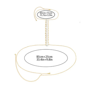 Cadena de Desbaste Mujer Collar Joya Pecho