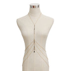 Cadena de Desbaste Mujer Collar Negro oro