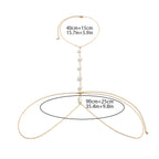 Cadena de Desbaste Mujer Collar de Perlas