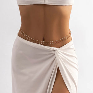 Cadena de Cadera - Joya de Cintura y Vientre Mujer oro