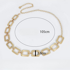 Cadena de cadera boho - joya de cintura y vientre para mujer