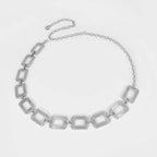 Cadena de cadera boho - joya de cintura y vientre para mujer plata