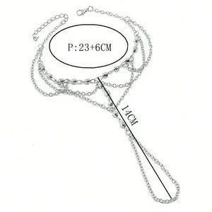 Cadena de Pie Flores Doradas - Joya de Pie para Mujer