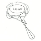 Cadena de Pie Adornada - Joya de Pie para Mujer