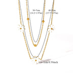 Estuche de 3 Joyas Margaritas Oro 