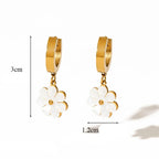 Estuche de 3 Joyas Margaritas Oro 