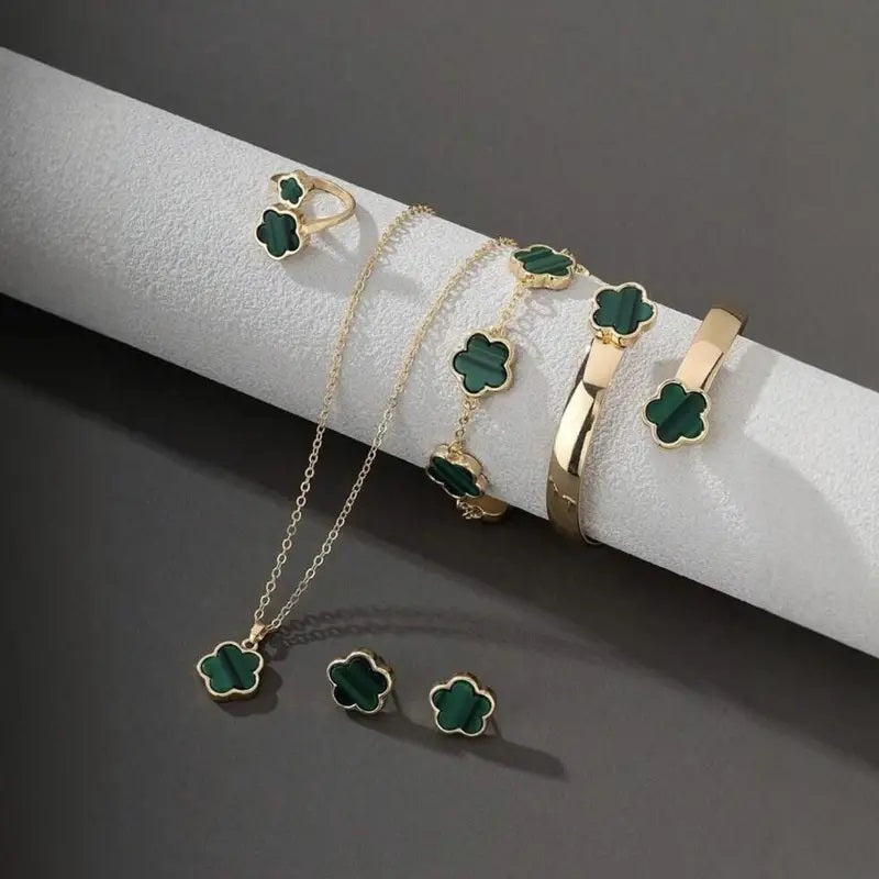 Estuche Tréboles de 5 Joyas 