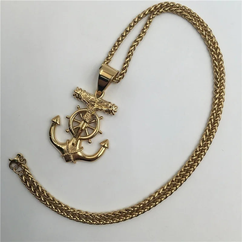 Collar ancla y Jesús