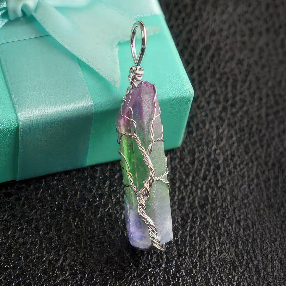 Collar Árbol de la Vida con Piedra 