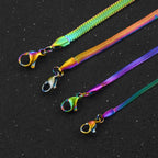 Collar con colgante de arcoíris para hombre o mujer