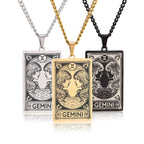 Collar con bonito colgante signo del zodiaco astrológico