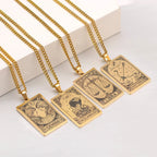 Collar con bonito colgante signo del zodiaco astrológico
