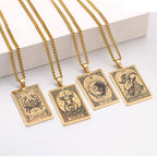 Collar con bonito colgante signo del zodiaco astrológico