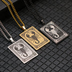 Collar con bonito colgante signo del zodiaco astrológico