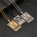 Collar con bonito colgante signo del zodiaco astrológico