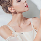 Collar con Colgante Largo Árbol de la Vida 