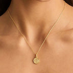 Collar con Colgante de Astrología Signo del Zodiaco