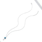 Collar con Colgante con Decoración de Luna y Gato