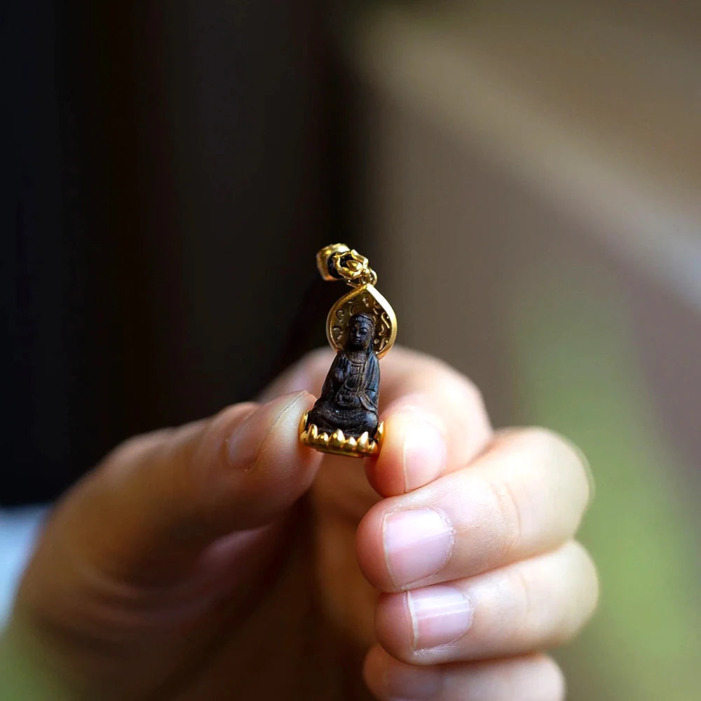 Collar con Colgante Buda Tibetano