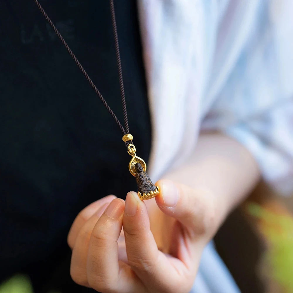 Collar con Colgante Buda Tibetano