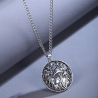 Collar con colgante de setas