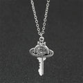 Collar con colgante llave del universo