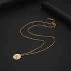 Collar con colgante de constelación signo del zodiaco