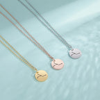Collar con colgante de constelación signo del zodiaco