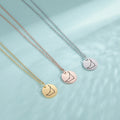 Collar con colgante de constelación signo del zodiaco