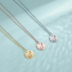 Collar con colgante de constelación signo del zodiaco