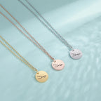 Collar con colgante de constelación signo del zodiaco