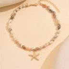 Collar con Colgante de Concha Estrella de Mar