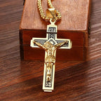 Collar con Colgante Cruz de Jesús A
