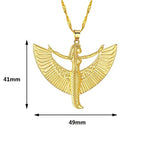Collar con colgante de Isis