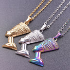 Collar con Colgante de Nefertiti oro