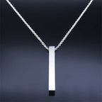 Collar con colgante de protección Mesuzah y letras hebreas judías