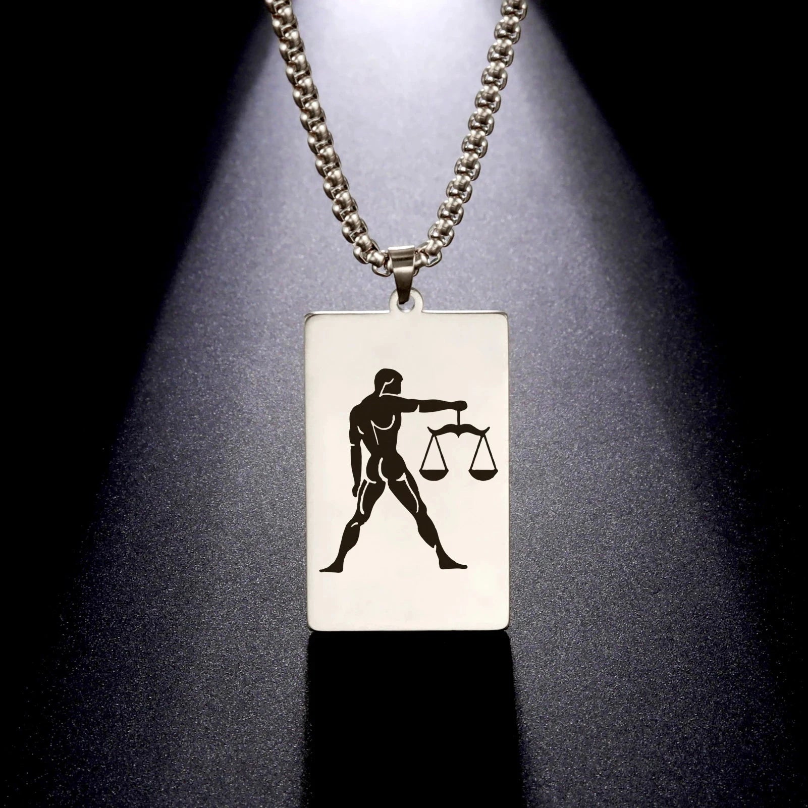 Collar con Colgante Elegante Signo del Zodiaco Astrológico