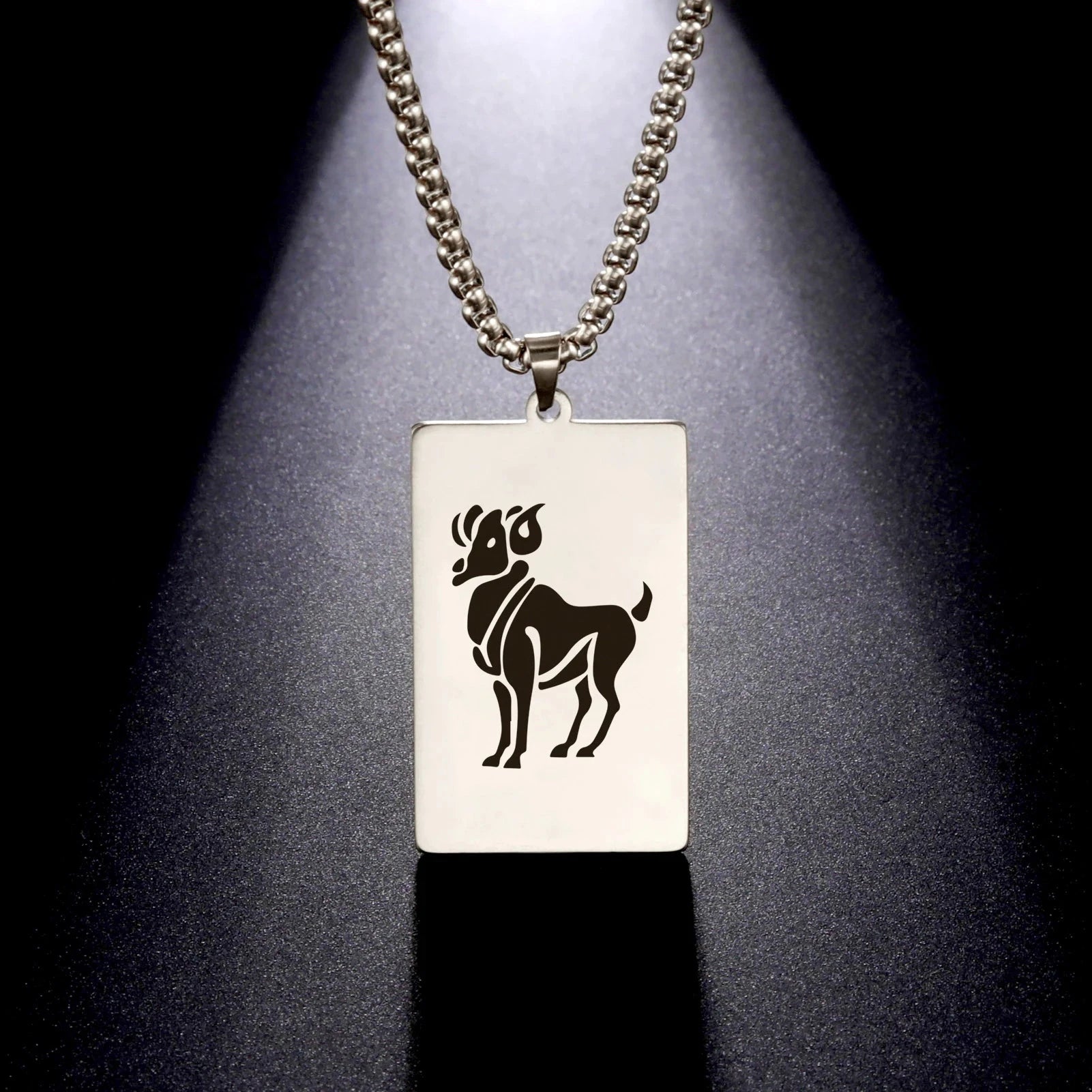 Collar con Colgante Elegante Signo del Zodiaco Astrológico