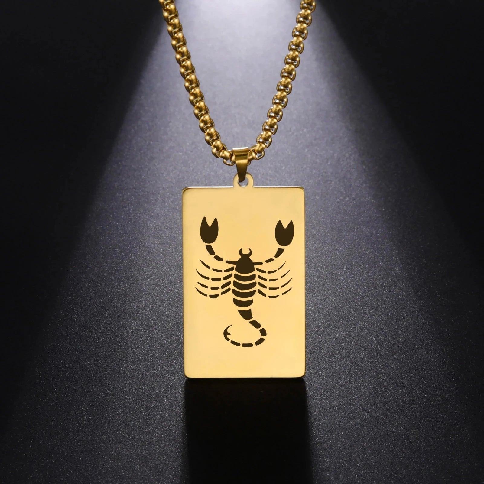 Collar con Colgante Elegante Signo del Zodiaco Astrológico