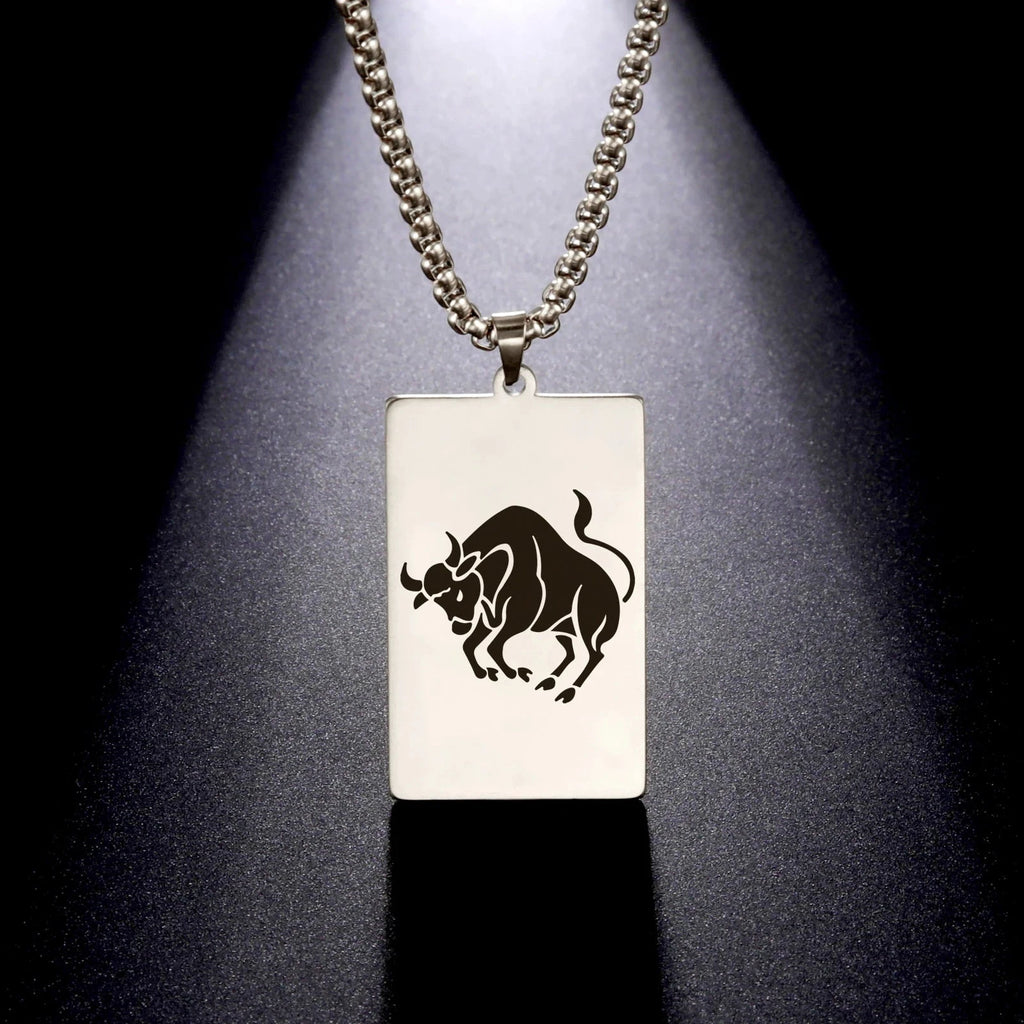 Collar con Colgante Elegante Signo del Zodiaco Astrológico