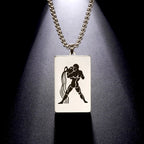 Collar con Colgante Elegante Signo del Zodiaco Astrológico