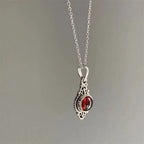 Collar con Colgante Étnico Vintage para Mujer