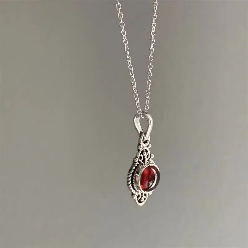 Collar con Colgante Étnico Vintage para Mujer