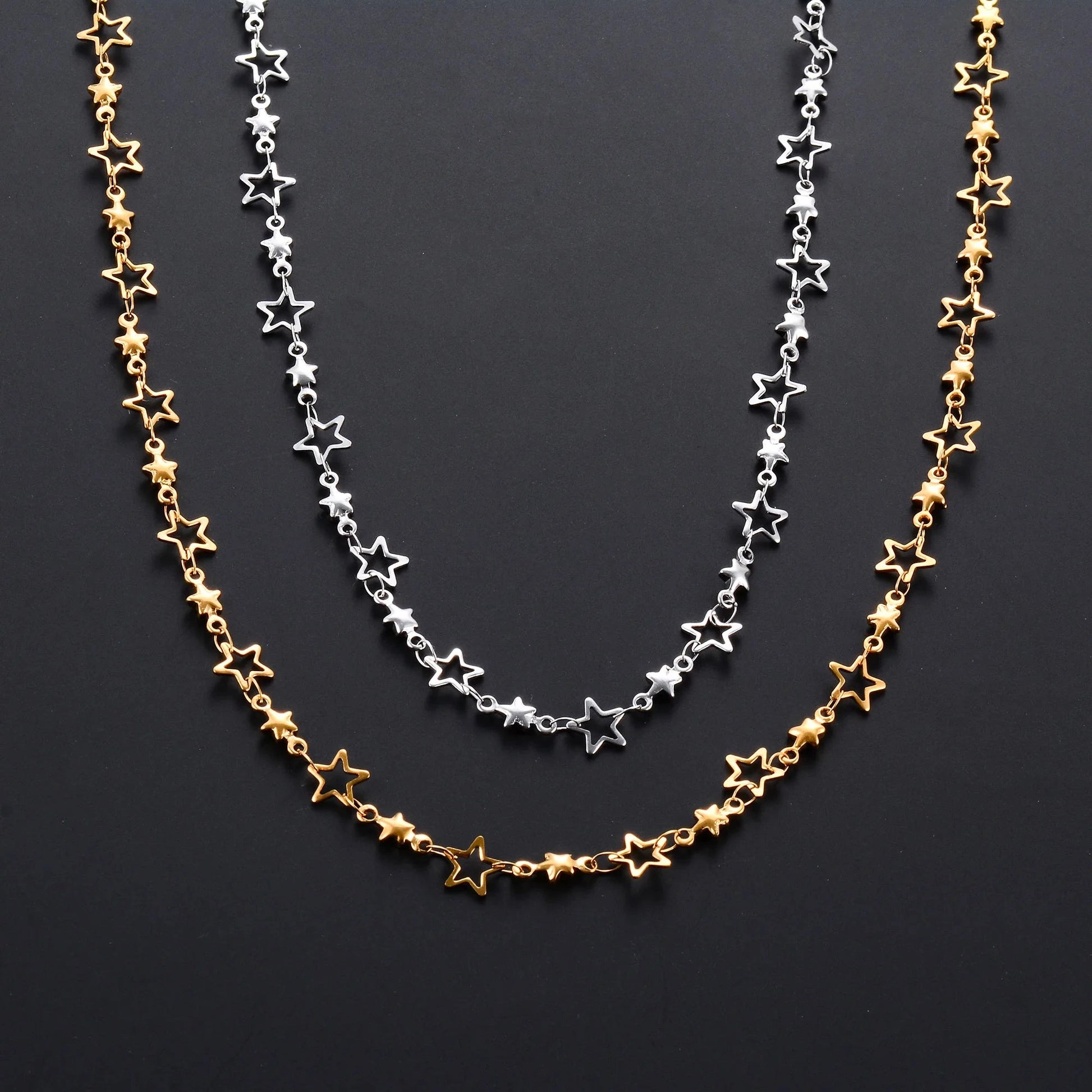 Collar con Colgante Estrella Astrología para Hombre o Mujer plata