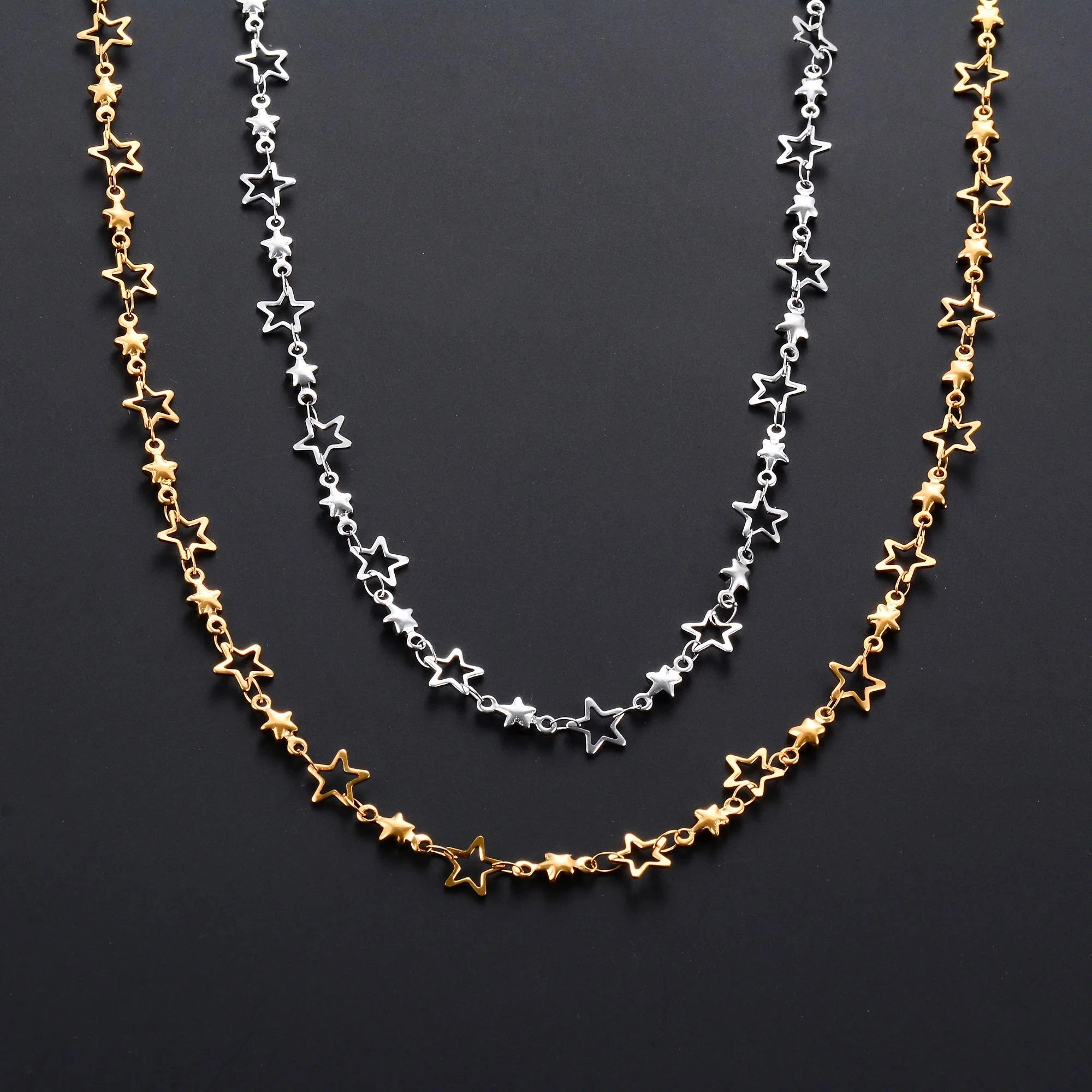 Collar con Colgante Estrella Astrología para Hombre o Mujer plata