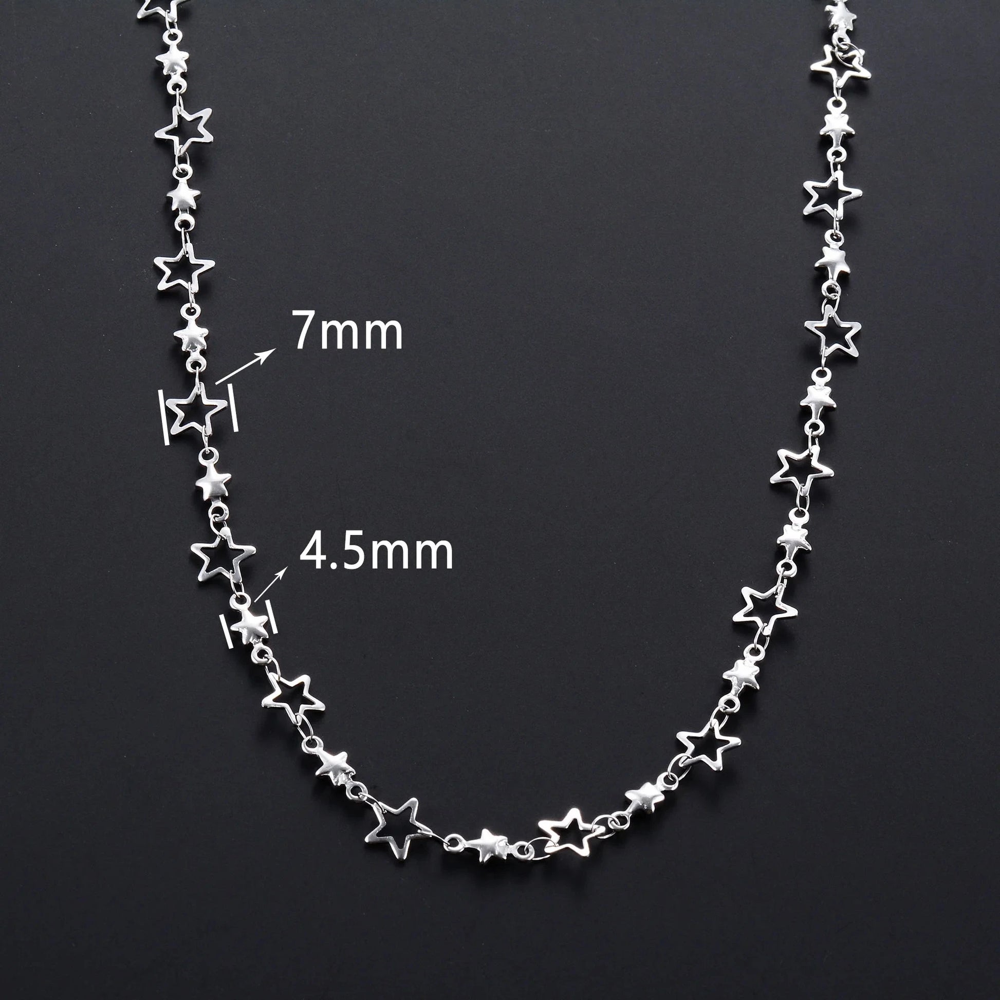 Collar con Colgante Estrella Astrología para Hombre o Mujer plata